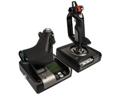 Logitech X52 Pro Flight Control System Skraidymo simuliatorius