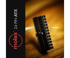 MDPC-X 24-Pin ATX Connector by Molex - juodas