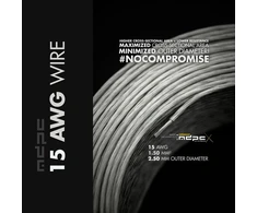 MDPC-X Switching Wire 15-AWG Transparent, 1m
