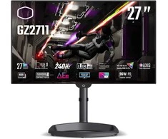Monitorius „Cooler Master Tempest GZ2711“, 68,6 cm (27"), 240 Hz, „Freesync Premium“, OLED – 2x DP, 2x HDMI, 1x USB-C, 2x USB-A