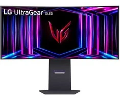 LG | Curved gaming monitorius | 34GS95QE-B | 34 " | OLED | Ultra-WQHD | 21:9 | 240 Hz | 0.03 ms | 3440 x 1440 pikselių | 275 cd/m² | HDMI jungtys quantity 1 | Juodas | Garantija 24 mėn.