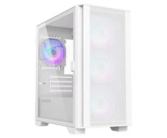 Montech AIR 100 ARGB, Micro-ATX, Tempered Glass – baltos spalvos