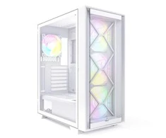 Montech AIR 1000 Premium, Midi-Tower, Tempered Glass - baltos spalvos