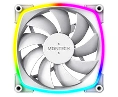 Montech AX120 PWM ARGB korpuso ventiliatorius – 120mm, baltos spalvos
