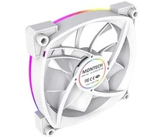Montech AX120 PWM ARGB korpuso ventiliatorius – 120mm, baltos spalvos