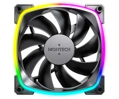 Montech AX120 PWM ARGB korpuso ventiliatorius – 120mm, juodos spalvos
