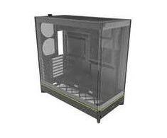 Montech HS02 PC-kompiuterio korpusas, Midi-Tower, ATX, Tempered Glass, ARGB – juodos spalvos