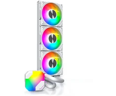 Montech Hyper Flow ARGB AIO vandens aušinimas, baltas Ø 360 mm
