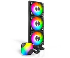 Montech Hyper Flow ARGB AIO water cooling, juodas – 360mm