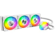 Montech Hyper Flow ARGB AIO water cooling, baltas – 360mm