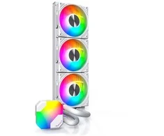 Montech Hyper Flow ARGB AIO water cooling, baltas – 360mm