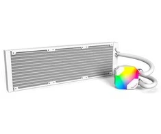 Montech Hyper Flow ARGB AIO water cooling, baltas – 360mm
