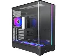„Montech KING 45 PRO“ kompiuterio korpusas, vidutinio dydžio bokštas, ATX, grūdintas stiklas, RGB ir juodas