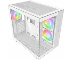 Montech KING 65 PRO PC-kompiuterio korpusas, Midi-Tower, ATX, ARGB, Tempered Glass -baltos spalvos