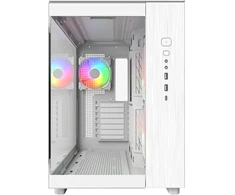 Montech KING 65 PRO PC-kompiuterio korpusas, Midi-Tower, ATX, ARGB, Tempered Glass -baltos spalvos