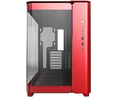 Montech KING 95 Midi-Tower, Tempered Glass, ARGB – raudonos spalvos