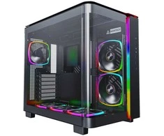 Montech KING 95 PRO Mid Tower, Tempered Glass, ARGB – Juodas