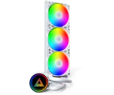 Montech „LightFlow ARGB AiO Vanduo Cooling“ – 360 mm, baltas