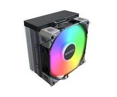 Montech NX400 Juodas procesoriaus aušintuvas, ARGB – 120mm, juodos spalvos