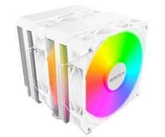 Montech NX600 ARGB CPU Cooler, Dual Tower – 2x 120mm, baltas