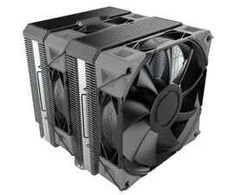 Montech NX600 CPU Cooler, Dual Tower – 2x 120mm, juodas