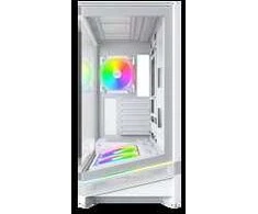 Montech Sky 3 PC-case, Midi-Tower, ATX, ARGB, Tempered Glass - baltas