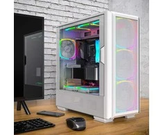 Montech SKY TWO GX Midi-Tower, Tempered Glass – baltos spalvos