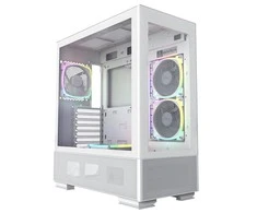 Montech SKY TWO, Midi-Tower - baltas