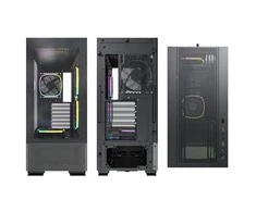 Montech SKY TWO, Midi-Tower - juodos spalvos