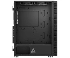 Montech X3 Glass Mid Tower, RGB, Tempered Glass – Juodas