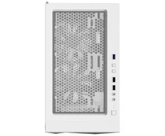„Montech X3 Mesh Midi-Tower“, RGB, grūdintas stiklas – baltos spalvos