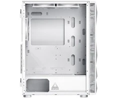 Montech X3 Mesh Midi-Tower, RGB, Tempered Glass – baltos spalvos