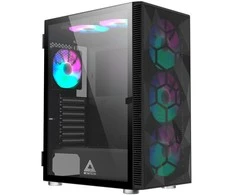 Montech X3 Mesh Mid Tower, RGB, Tempered Glass – Juodas