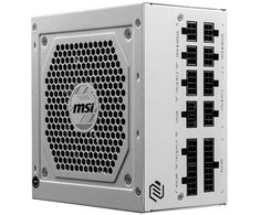 MSI Maitinimo šaltinis MAG A850GL PCIE5 WHITE / 80 PLUS Gold / 850W / Active PFC
