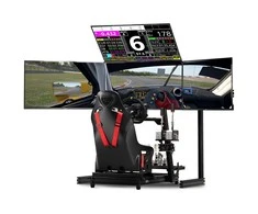 Next Level Racing - Elite Free standing Quad Monitorius Stand - Juodas