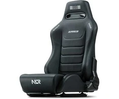 „Next Level Racing“ | Aukščiausios kokybės PU oda | Atlošiama sėdynė | ERS3 Elite | Juodas