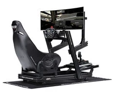 Next Level Racing ES1 Haptic Simracing-Sitz, haptisches Feedback