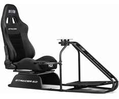 „Next Level Racing GTRacer 2.0“, lenktynių kabina – juodas