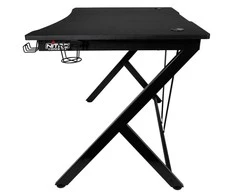Žaidimų stalas Nitro Concepts D12 Gaming Desk, Juodas