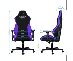 Žaidimų kėdė Nitro Concepts S300 Gaming Chair, Nebula violetinė