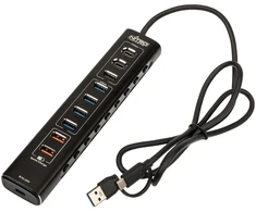 „Nitro Concepts UH1“ 10 prievadų hibridinis USB šakotuvas