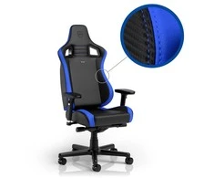 Žaidimų kėdė Noblechairs EPIC Comapct Gaming Chair, Juoda/Carbon/Mėlyna