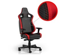 Žaidimų kėdė Noblechairs EPIC Comapct Gaming Chair, Juoda/Carbon/Raudona