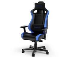 Žaidimų kėdė Noblechairs EPIC Comapct Gaming Chair, Juoda/Carbon/Mėlyna