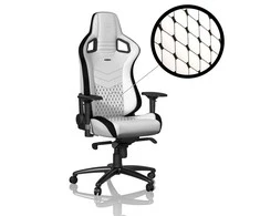 Žaidimų Kėdė noblechairs EPIC Baltas/Juodas PU Leather (Baltai Juoda PU Oda)