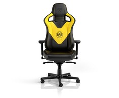 Žaidimų kėdė Noblechairs EPIC Borussia Dortmund Edition PU-Leather Gaming Chair