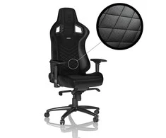 Žaidimų kėdė Noblechairs EPIC PU-Leather Gaming Chair, Juoda-mėlyna