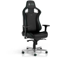 Žaidimų kėdė Noblechairs EPIC Mercedes-AMG Petronas Formula One Team - 2021 Edition Vinilo/PU hibridinės odos žaidimų kėdė