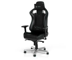 Žaidimų kėdė Noblechairs EPIC Mercedes-AMG Petronas Formula One Team - 2021 Edition Vinilo/PU hibridinės odos žaidimų kėdė