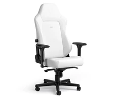 Žaidimų kėdė Noblechairs HERO High-tech faux leather Gaming Chair, Baltas Edition